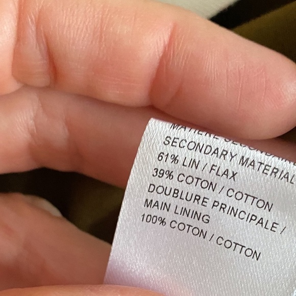 Chloé Brown White Details Cold Shoulder Blouse S - Picture 10 of 12